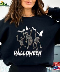 Halloween Skeletons Spooky Scary Trick Or Treat Monsters Sweatshirt Hoodie Classic 2 Halloween Skeletons Spooky Scary Trick Or Treat Monsters Sweatshirt Hoodie Classic 3