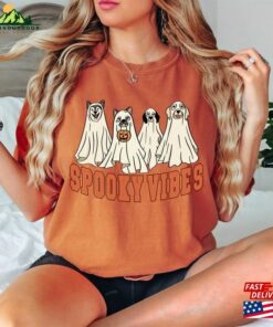 Halloween Spooky Season Sweatshirt Retro Sweater Ghost T-Shirt Hoodie Halloween Spooky Season Sweatshirt Retro Sweater Ghost T-Shirt Hoodie