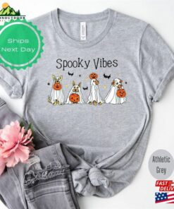 Halloween Spooky Vibes T-Shirt Dog Shirt 2023 Happy Hoodie Unisex
