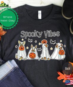 Halloween Spooky Vibes T Shirt Dog Shirt 2023 Happy Hoodie Unisex 3