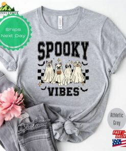 Halloween Spooky Vibes T-Shirt Dog Shirt 2023 Happy Sweatshirt Unisex