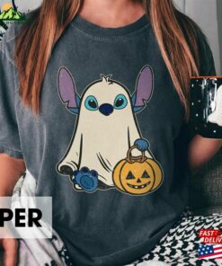 Halloween Stitch Ghost Comfort Colors® Shirt Disney Cute Hoodie Sweatshirt 3 Halloween Stitch Ghost Comfort Colors(r) Shirt Disney Cute Hoodie Sweatshirt 4