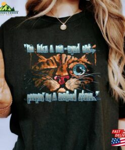 Halloween Sweatshirt Cat Ghost Shirt Unisex 3