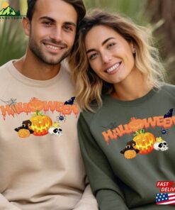 Halloween Sweatshirt Cute Spooky Season T Shirt 4