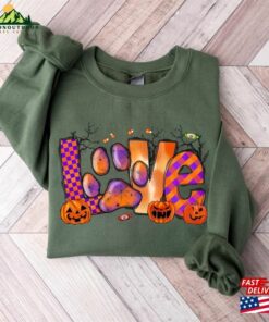 Halloween Sweatshirt Sweater Ghost Hoodie Classic 3