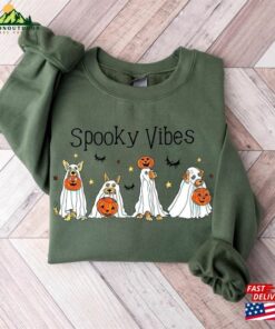 Halloween Sweatshirt Sweater Ghost Unisex Classic 3