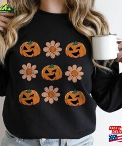 Halloween Sweatshirt Vintage Sweater Costume Gift For Her Hoodie