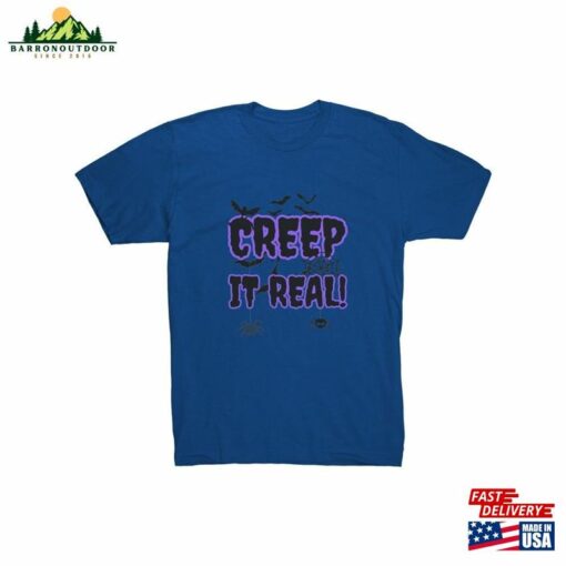 Halloween T-Shirt Bat Creep It Real Unisex Hoodie