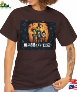 Halloween T-Shirt Funny Family Horror Style Shirt Scary Tee Unisex Gift For Him Sweatshirt