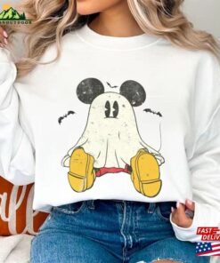Halloween T-Shirt Retro Micky Ghost Hoodie Unisex Halloween T-Shirt Retro Micky Ghost Hoodie Unisex