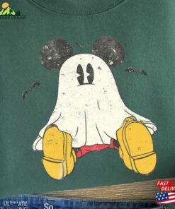 Halloween T-Shirt Retro Micky Ghost Hoodie Unisex