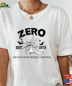 Halloween The Nightmare Before Christmas Zero Sweatshirt Dog Pumpkin Sweater Jack Skellington Shirt Hoodie Unisex