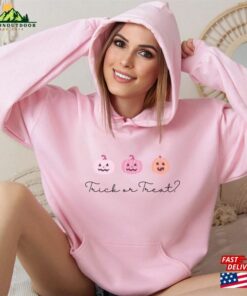 Halloween Trick Or Treat Pumpkin Hoodie Sweatshirt Unisex Halloween Trick Or Treat Pumpkin Hoodie Sweatshirt Unisex