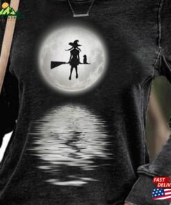 Halloween Witch Casual Sweatshirt Moon Shirt Witchy 2023 Hoodie