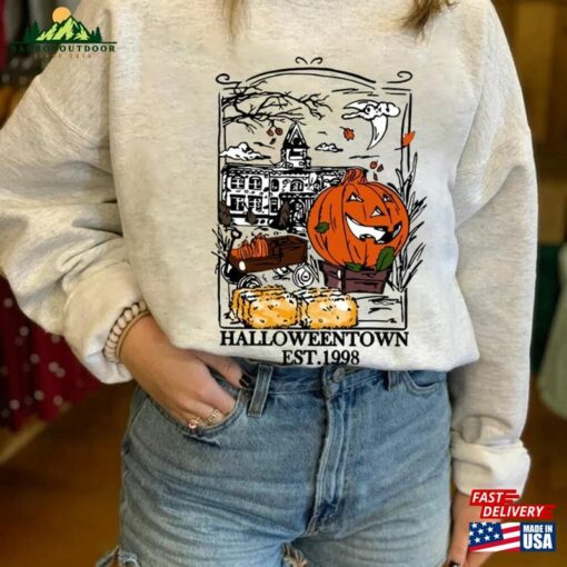 Halloweentown 1998 Shirt 2023 Halloween Party Sweatshirt Town Fall Hoodie
