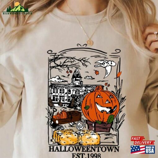 Halloweentown 1998 Shirt 2023 Halloween Party Sweatshirt Town Fall Hoodie