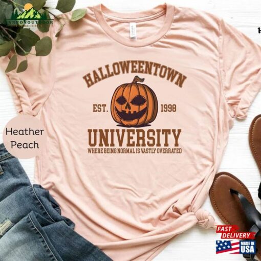 Halloweentown Est 1998 Shirt University Vintage Halloween Sweatshirt Unisex