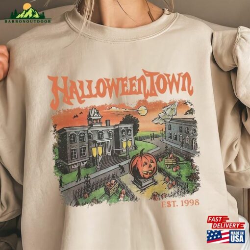 Halloweentown Spooky Sweatshirt Vintage Shirt Halloween Party 2023 Unisex