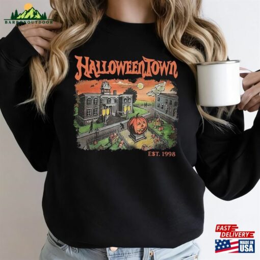 Halloweentown Spooky Sweatshirt Vintage Shirt Halloween Party 2023 Unisex