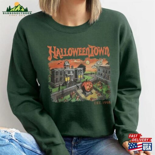 Halloweentown Spooky Sweatshirt Vintage Shirt Halloween Party 2023 Unisex