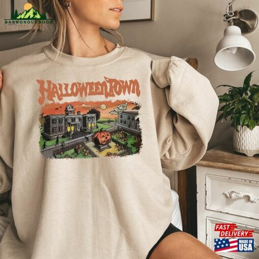 Halloweentown University Sweatshirt Halloween Town Shirt Gift Tee T-Shirt