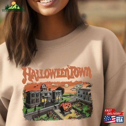 Halloweentown University Sweatshirt Halloween Town Shirt Gift Tee T-Shirt