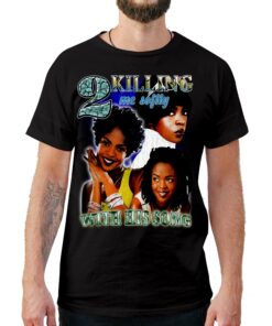 Killing Me Softly With His Song Vintage Style T-Shirt