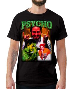 Psycho Vintage Style T-Shirt