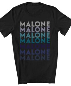 Retro Pattern Post Malone T-shirt