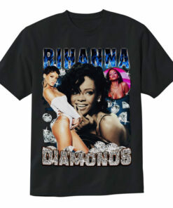 Rihanna Diamonds Vintage Style T-Shirts