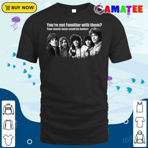 Rock N Roll T-shirt, Rolling Stones Cartoon Shirt
