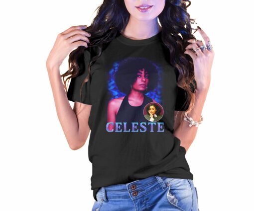 Vintage Style Celeste T-Shirt