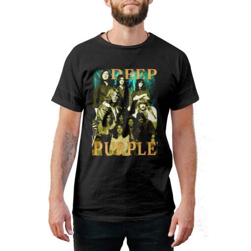 Vintage Style Deep Purple T-Shirt