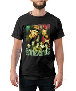 Vintage Style Dire Strait T-Shirt