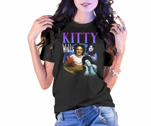 Vintage Style Kitty Wells T-Shirt