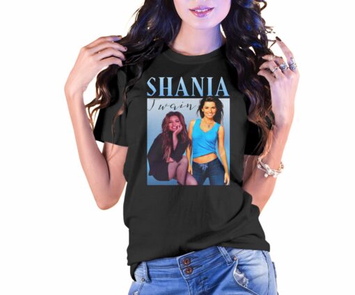 Vintage Style Shania Jugin T-Shirt