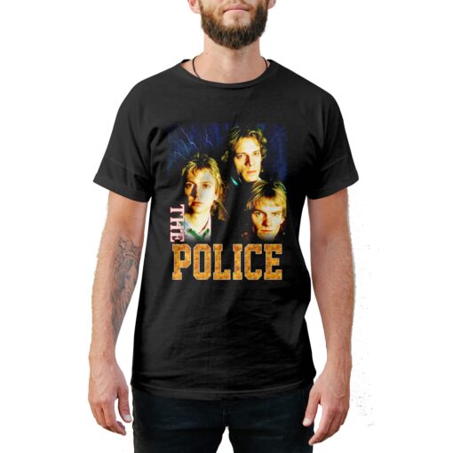 Vintage Style The Police T-Shirt