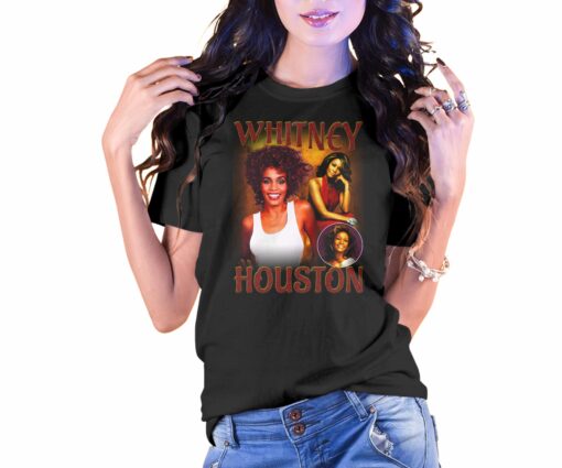Vintage Style Whitney Houston T-Shirt