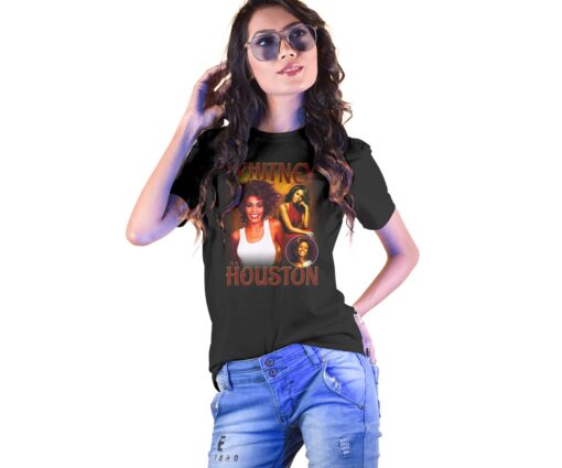 Vintage Style Whitney Houston T-Shirt