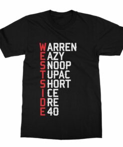 Warren Snoop Eazy Dre Tupac T-Shirt (Men)