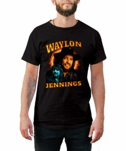 Waylon Jennings Vintage Style T-Shirt