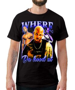 Where Da Hood At Vintage Style T-Shirt