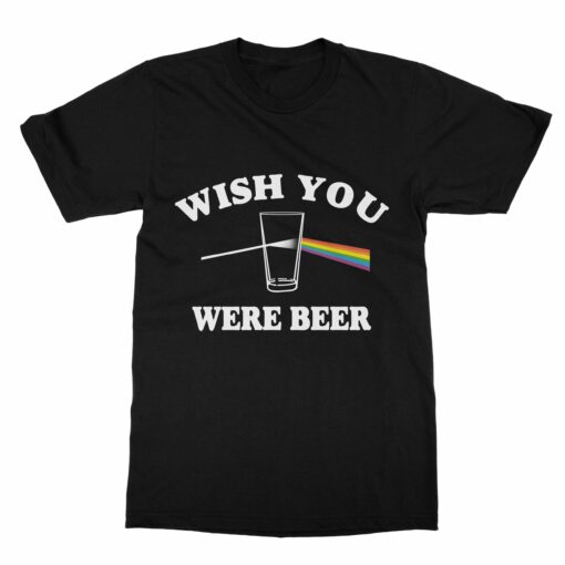 Wish You Were BEER Pink Floyd T-Shirt (Men)