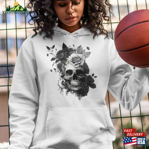 Dia De Los Muertos Skull 2023 Vintage T-Shirt Halloween Shirt Skeleton Classic Sweatshirt