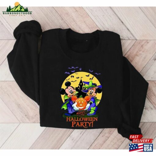 Disney 2023 Halloween Party Shirt Mickey’s Not Sweatshirt Classic