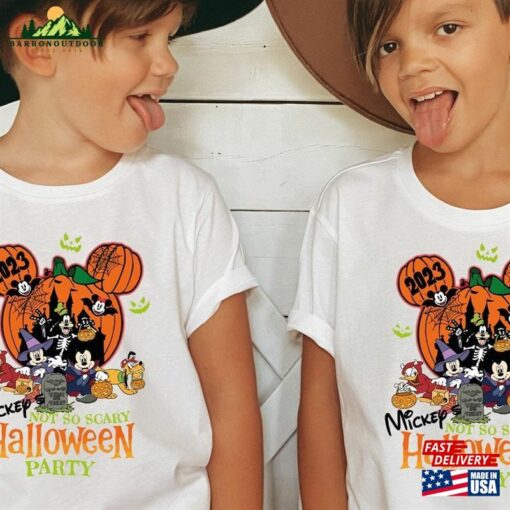 Disney 2023 Halloween Party Shirt Mickey’s Not T-Shirt Classic