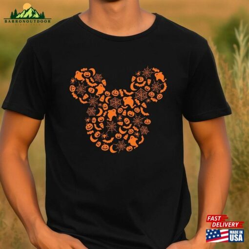 Disney 2023 Halloween T Shirt Mickey Minnie Classic T-Shirt