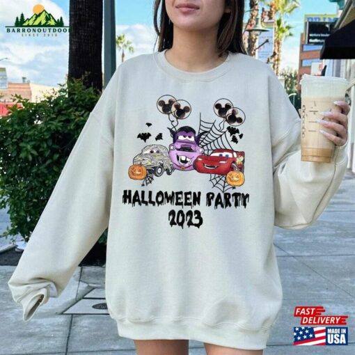 Disney Cars Halloween Shirt Party 2023 Pixar T-Shirt Hoodie