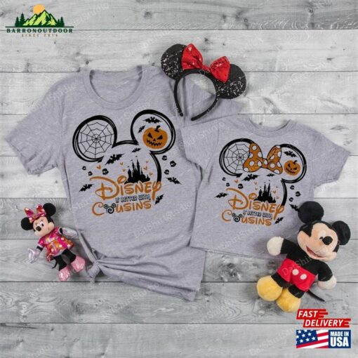 Disney Halloween Cousin Crew Shirts Vacation 2023 T-Shirt Hoodie