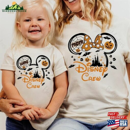 Disney Halloween Crew Shirts Custom Matching Classic Unisex